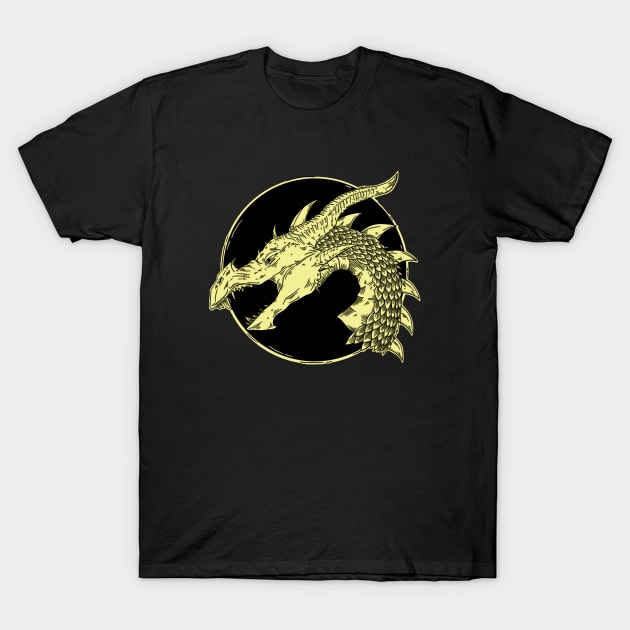 Dragon T-Shirt by drawanddie